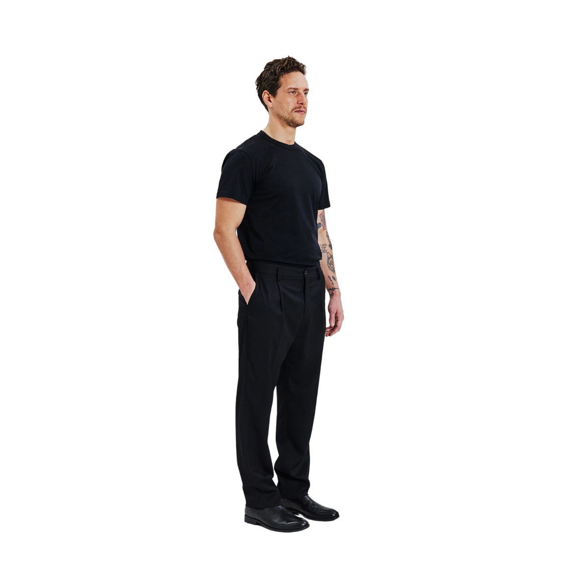 Crew-Neck Pima - Black