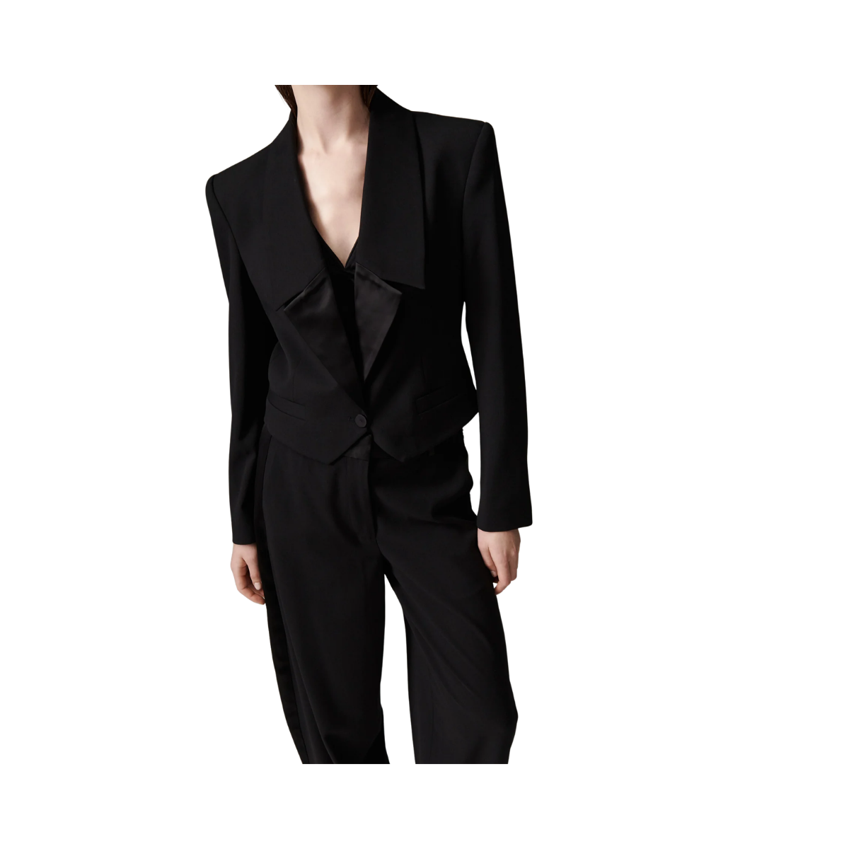 Suit Worsted - Black