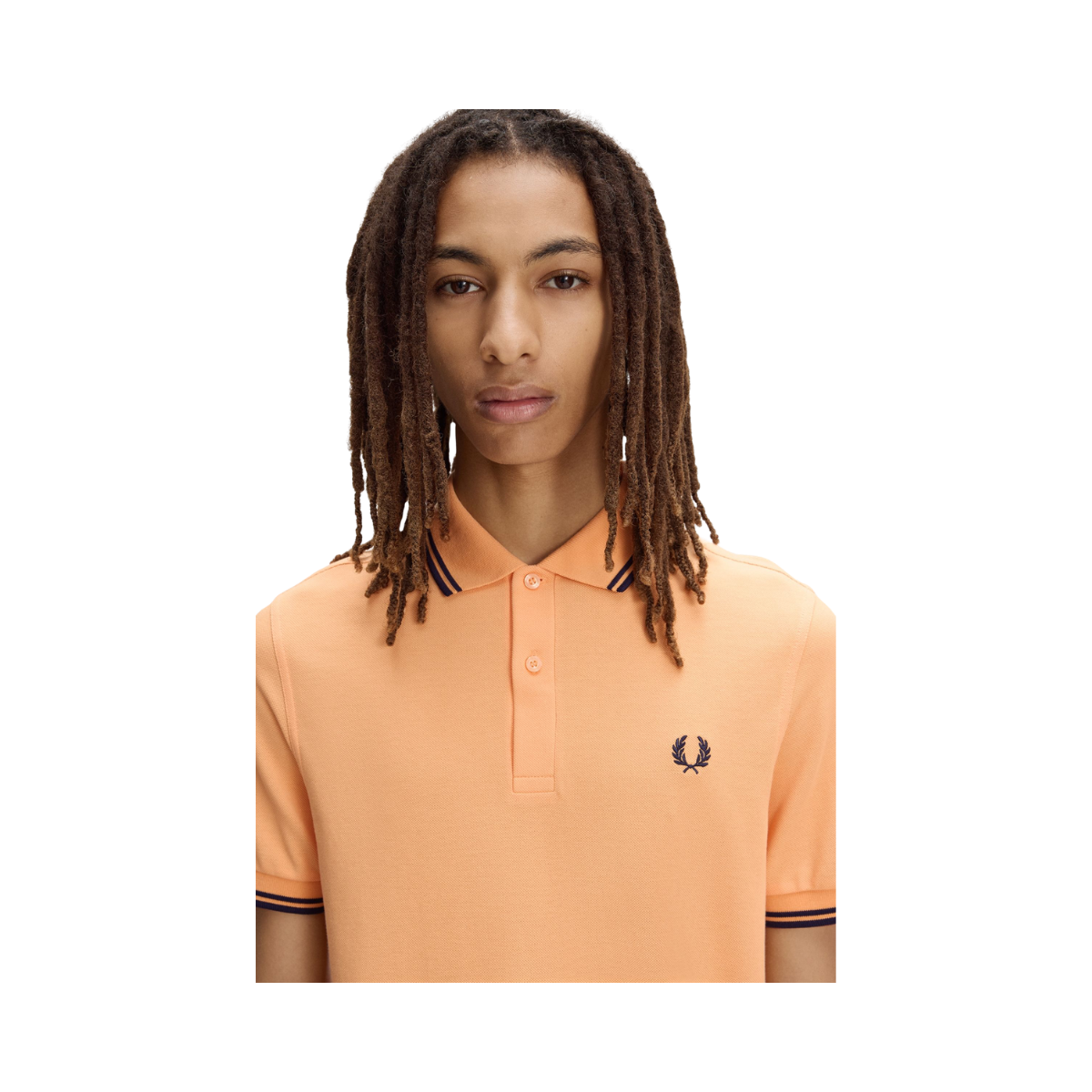 Twin Tipped FP Shirt - Peach / French Navy / French N