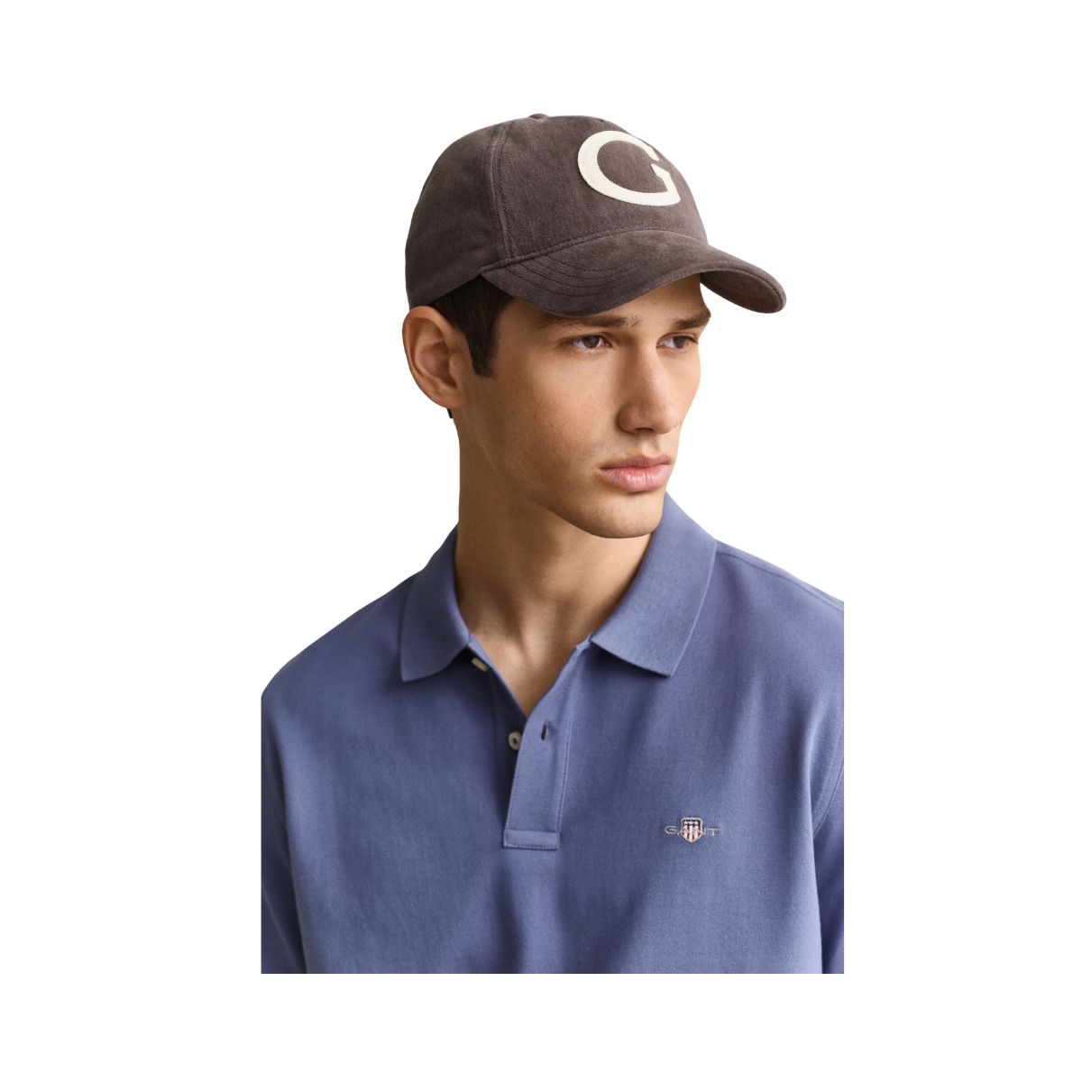 Shield SS Pique Polo - Blue Horizon