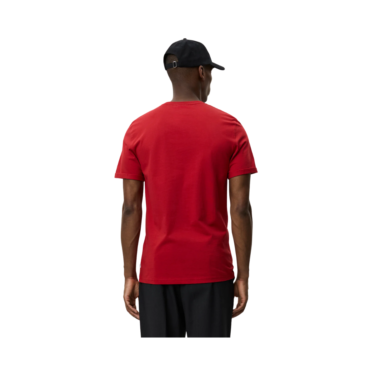 Norregaard Contrast T-Shirt - Scarlet Sage