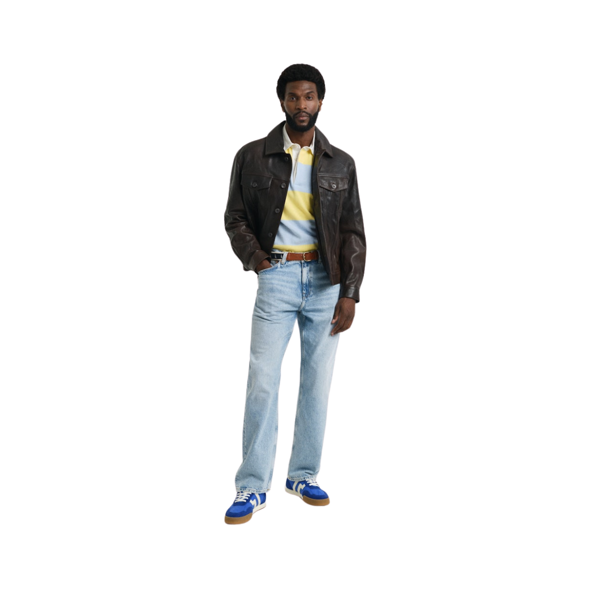 Gant Straight Fit Jeans - Light Blue Vintage