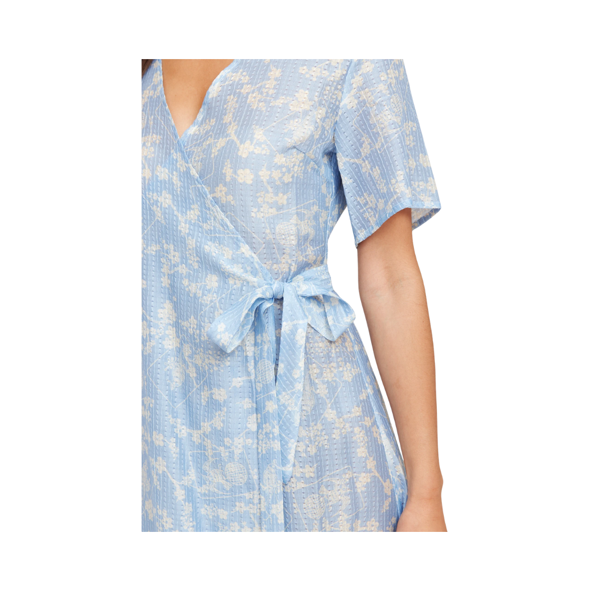 Mimmi Dress - Blue Flower Print