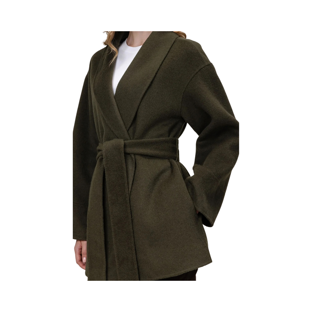 Federica Coat - Dark olive
