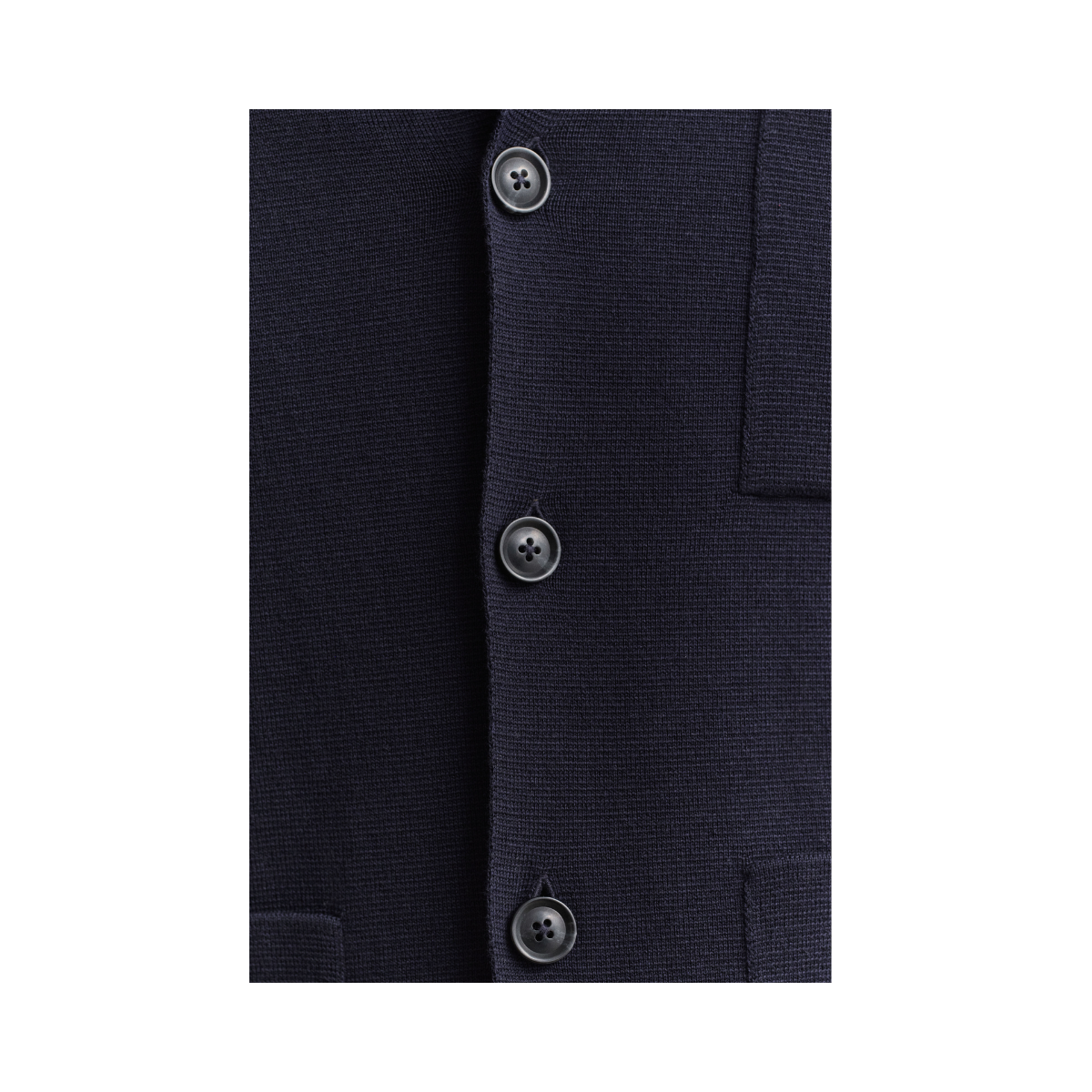Milano Knit Cotton Cardigan - Evening Blue