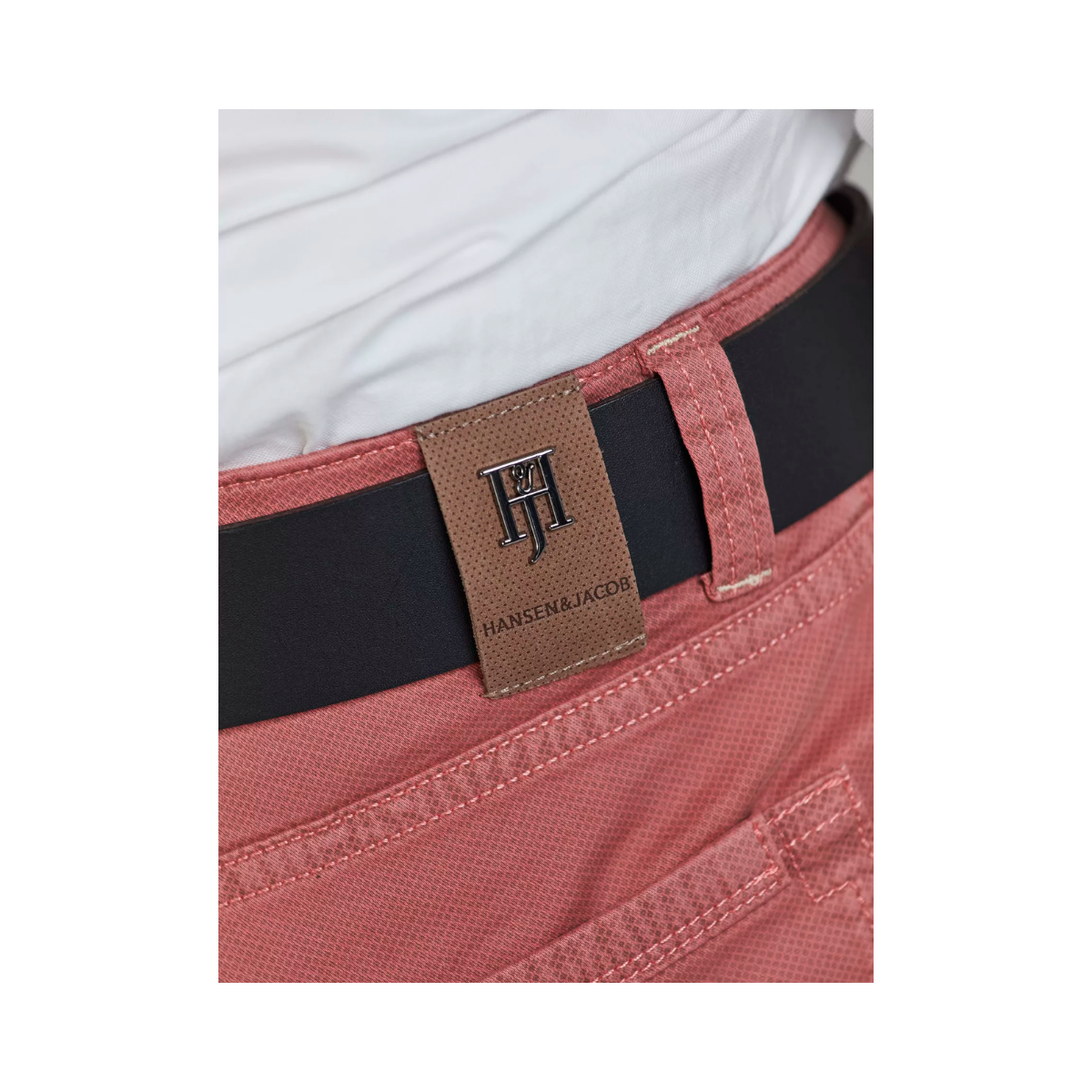 5-Pkt Cut'N Sew Fiji Print - Soft Red