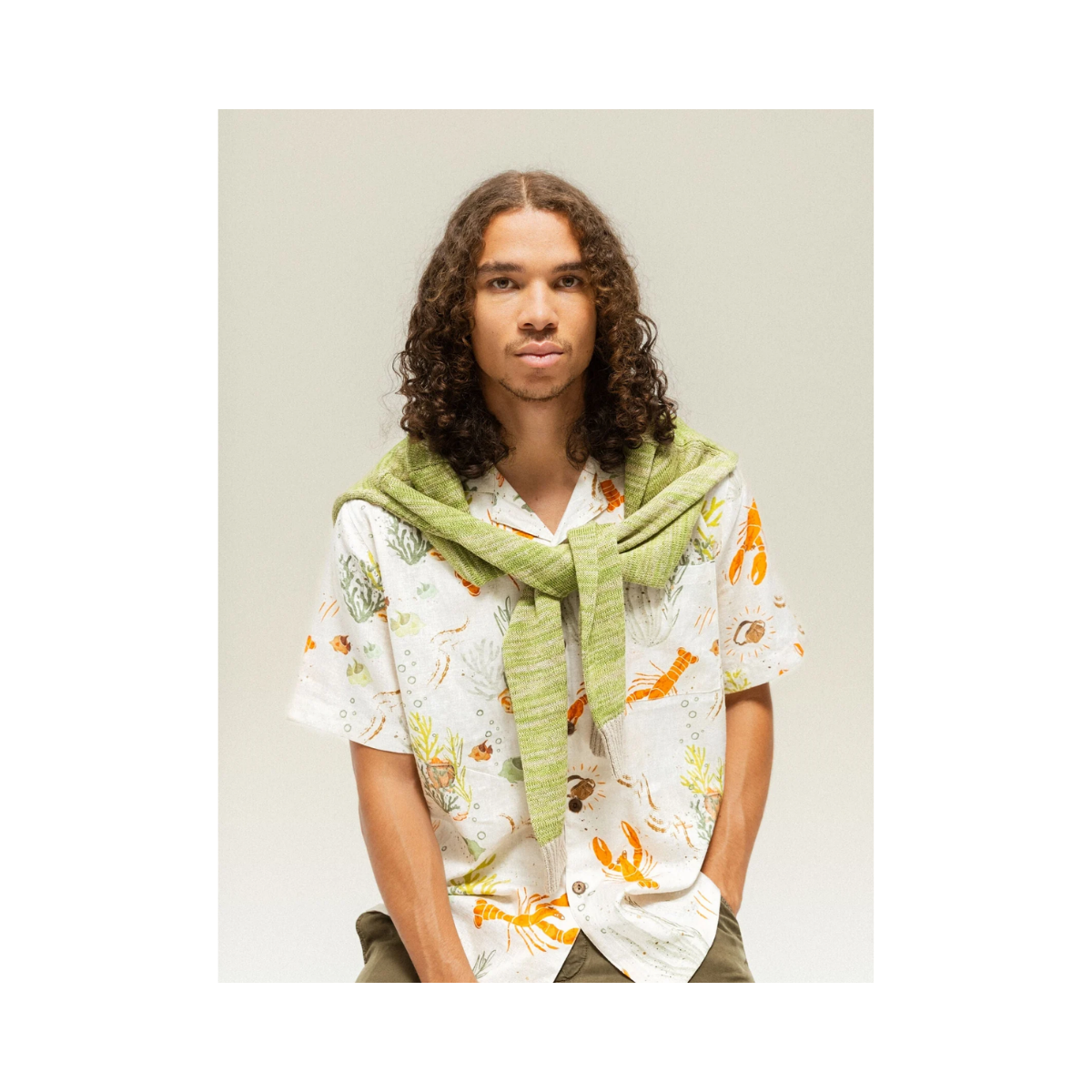 MMGBabel Chase SS Shirt - Ecru