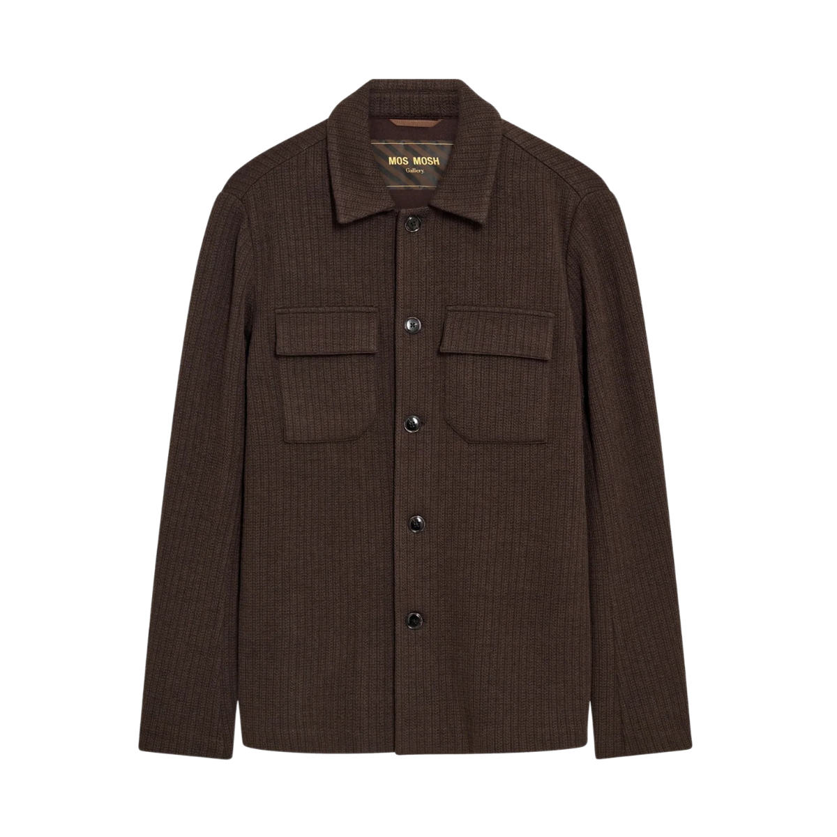 MMGAustin Knit Overshirt - Black Coffee
