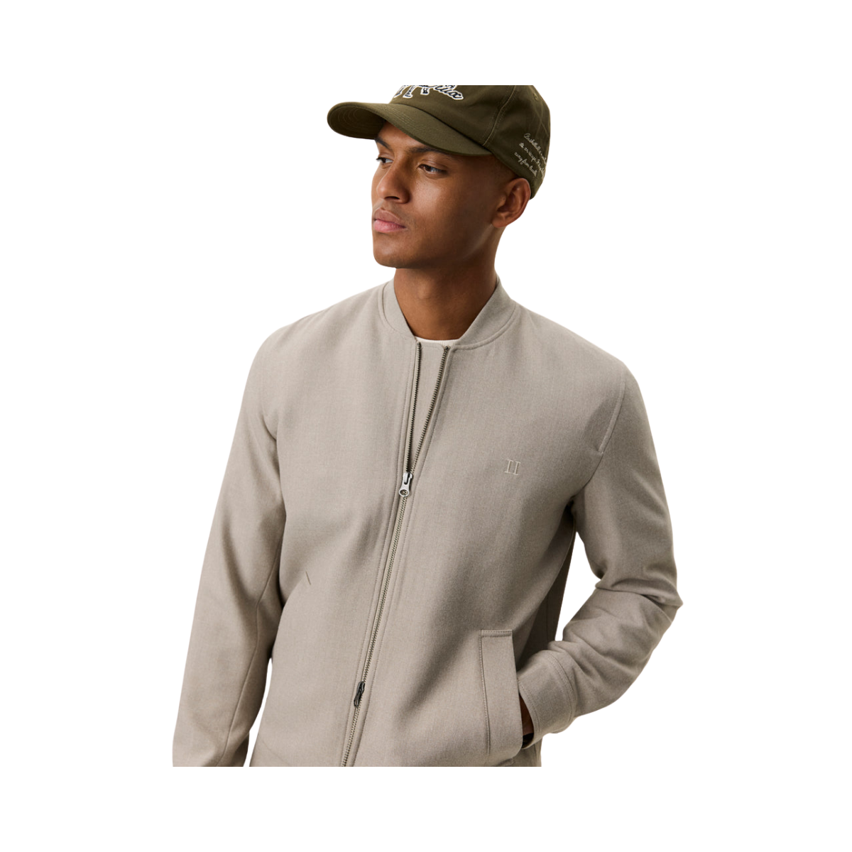 Como Reg Bomber Jacket - Seasonal - 880 Laurel Oak Sand