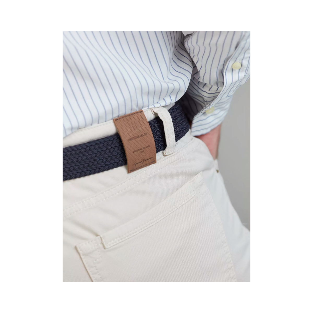 5-Pkt Cut'N Sew Pan Oxford - Irish White