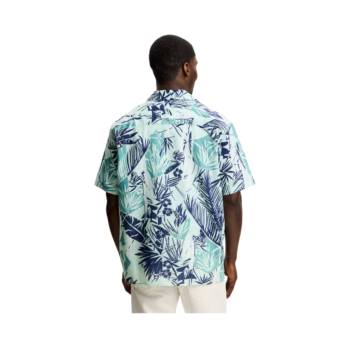 Elio Grove Bay Resort Shirt - Grove Blue L
