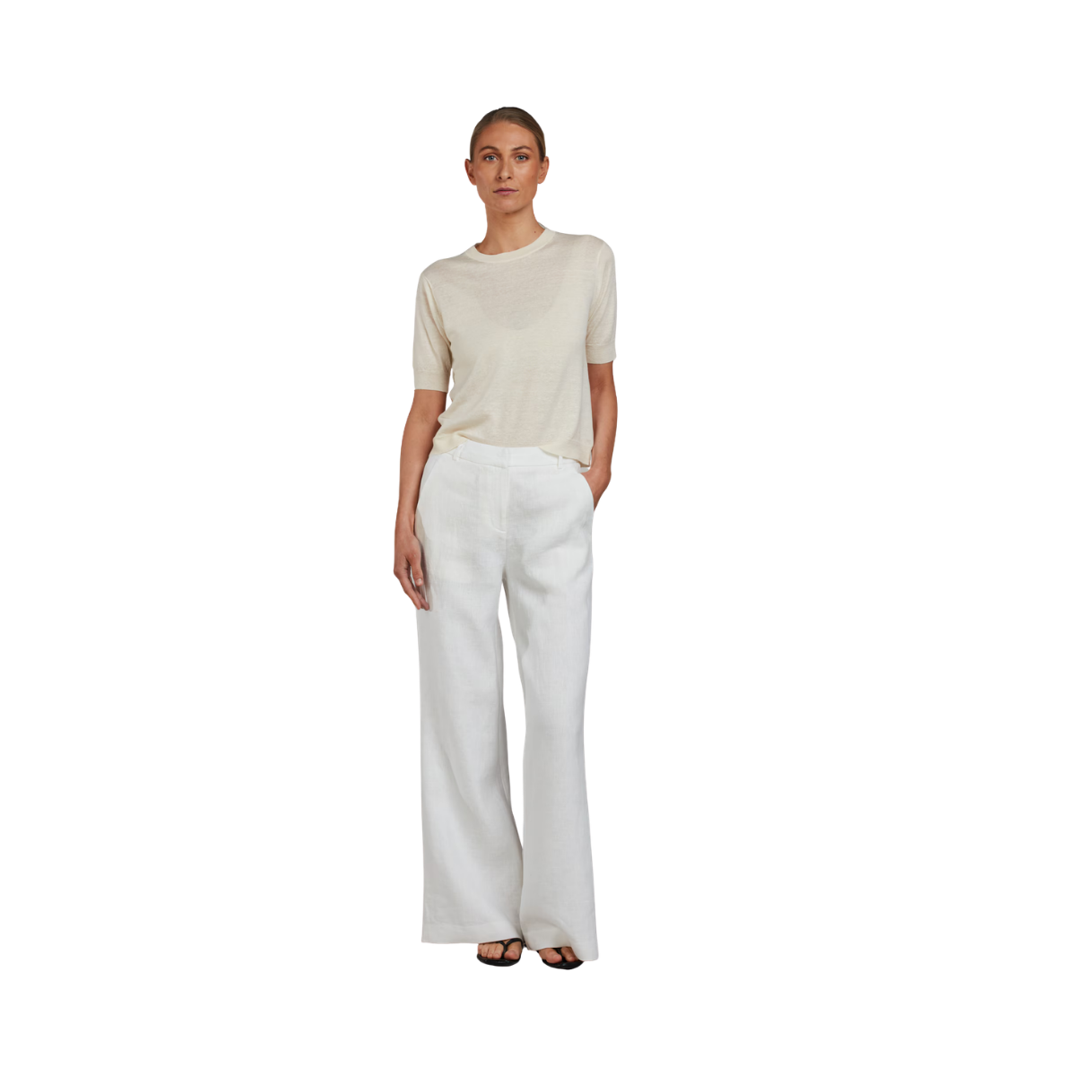 Louise Pants - Offwhite