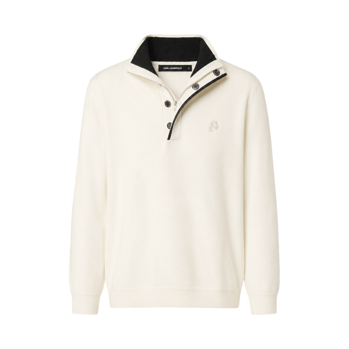 Knit Troyer - White