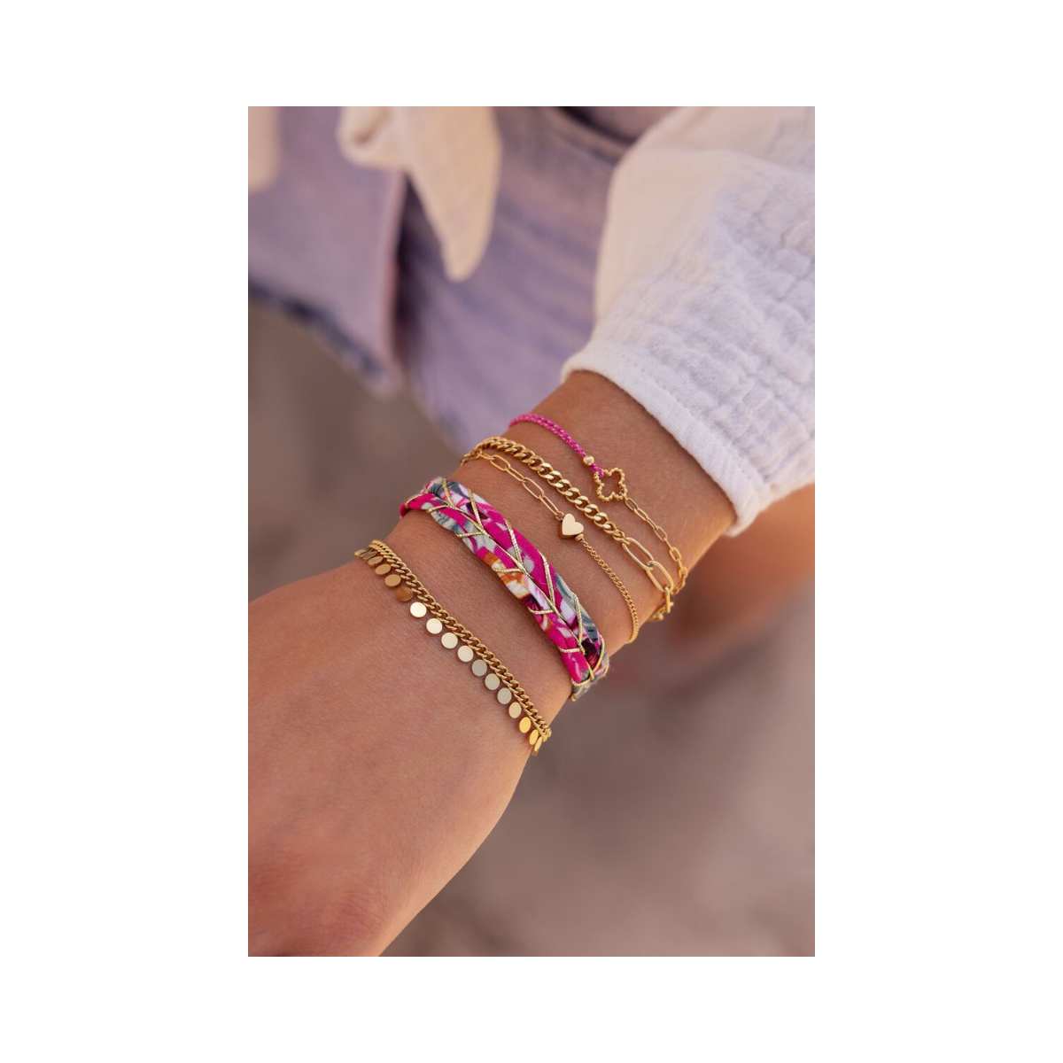 Bracelet Coins - Gold