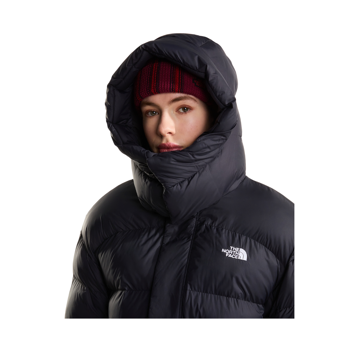 W Puffer Oversized Parka - Black