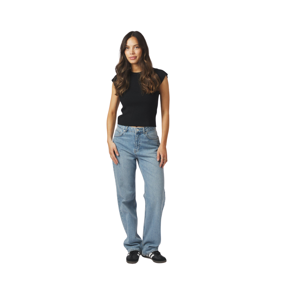Simona D Pants - Stonewash