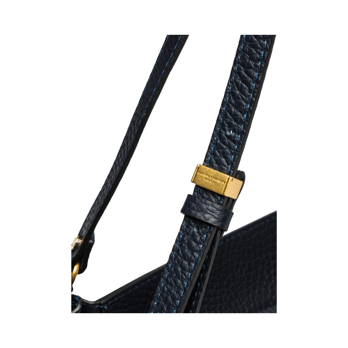 Bloom Grained Leather Bag - Notturno