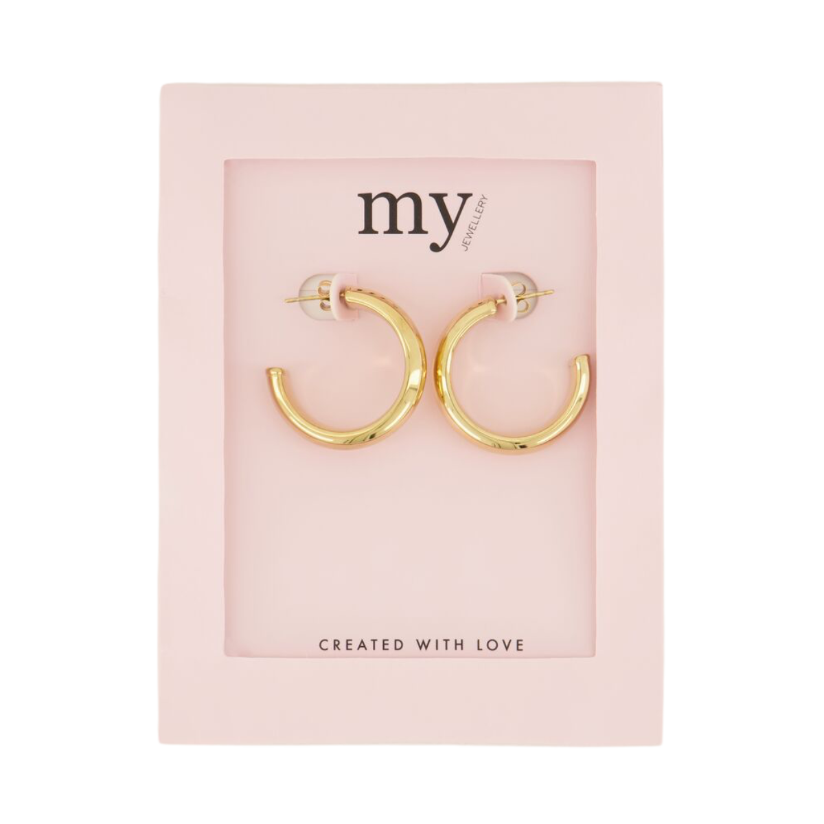 Earring Hoops Small - Gold