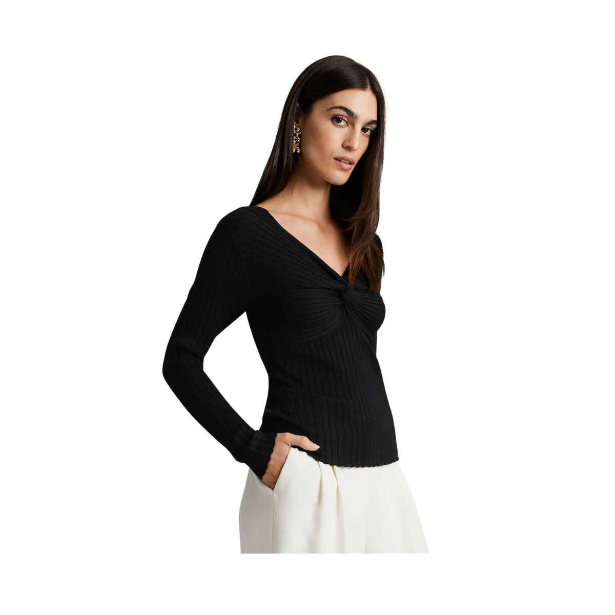 Polly Knit - BLACK