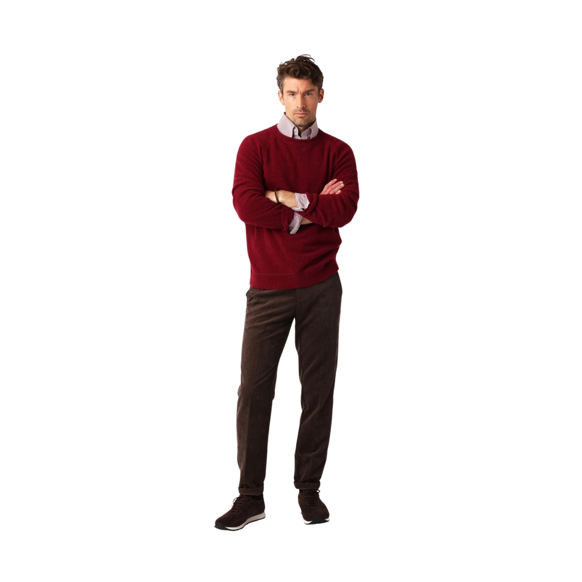 Boucle Sweater - Brick