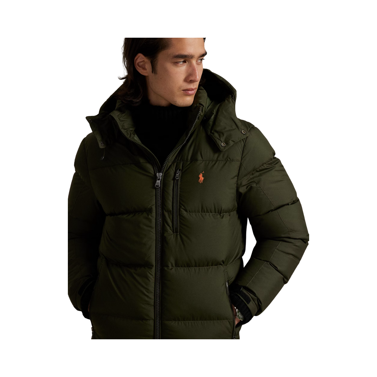 Insulated Bomber Jacket - Company Olive