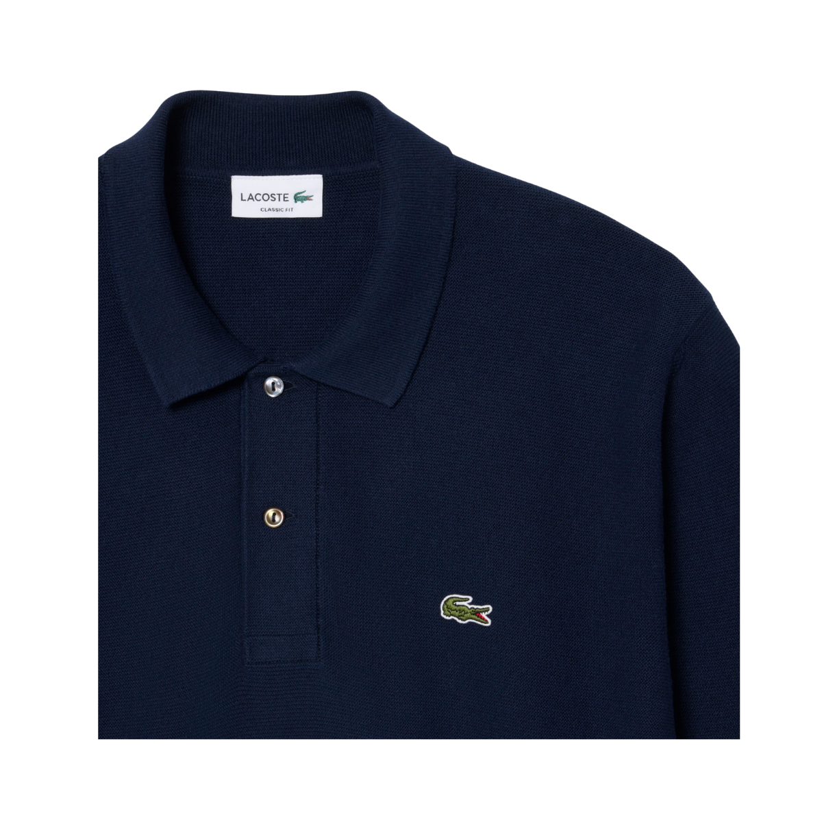 Polo Sweater - Navy Blue