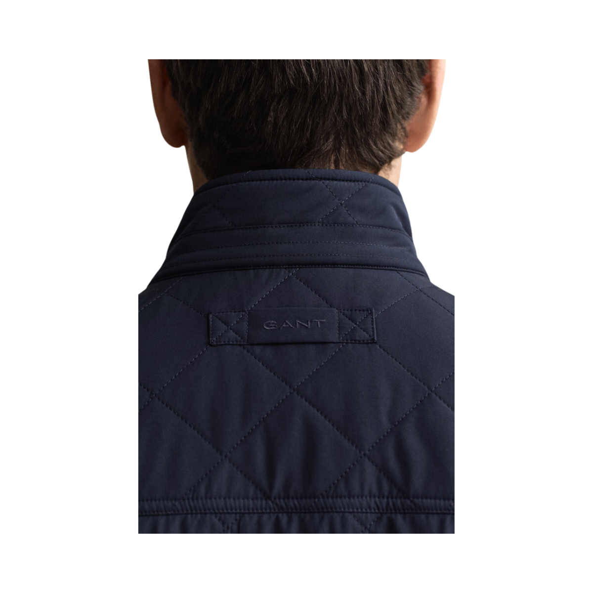Quilted Windcheater Vest - Evening Blue
