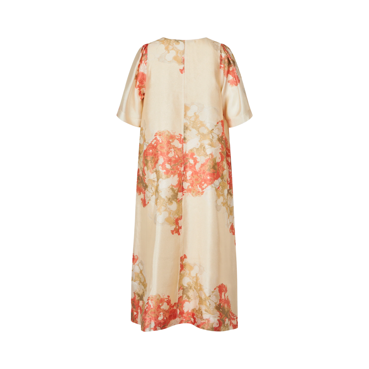 Lugana Maxi Dress - Spiced Coral