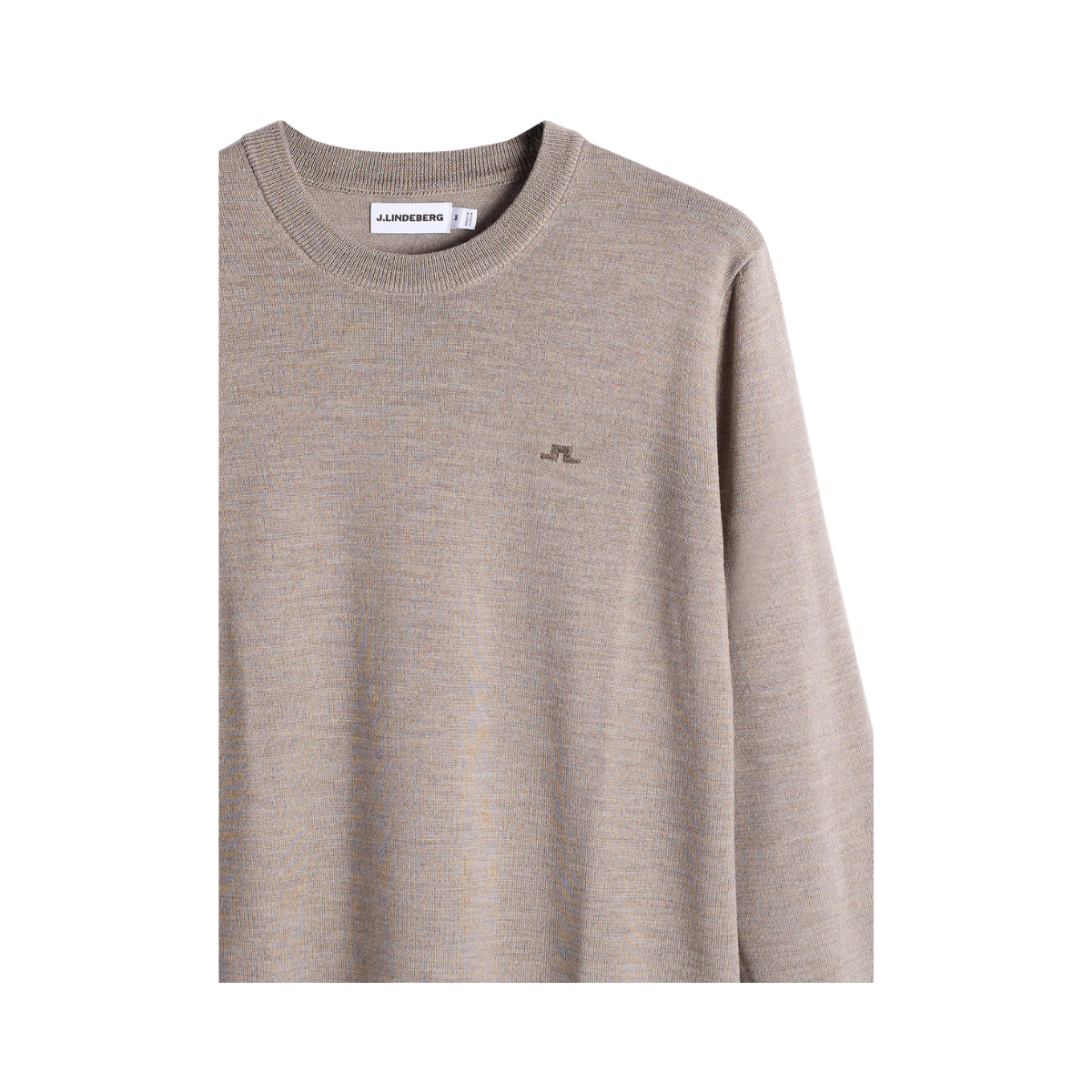 Keane Merino Crew Neck - Brindle Melange