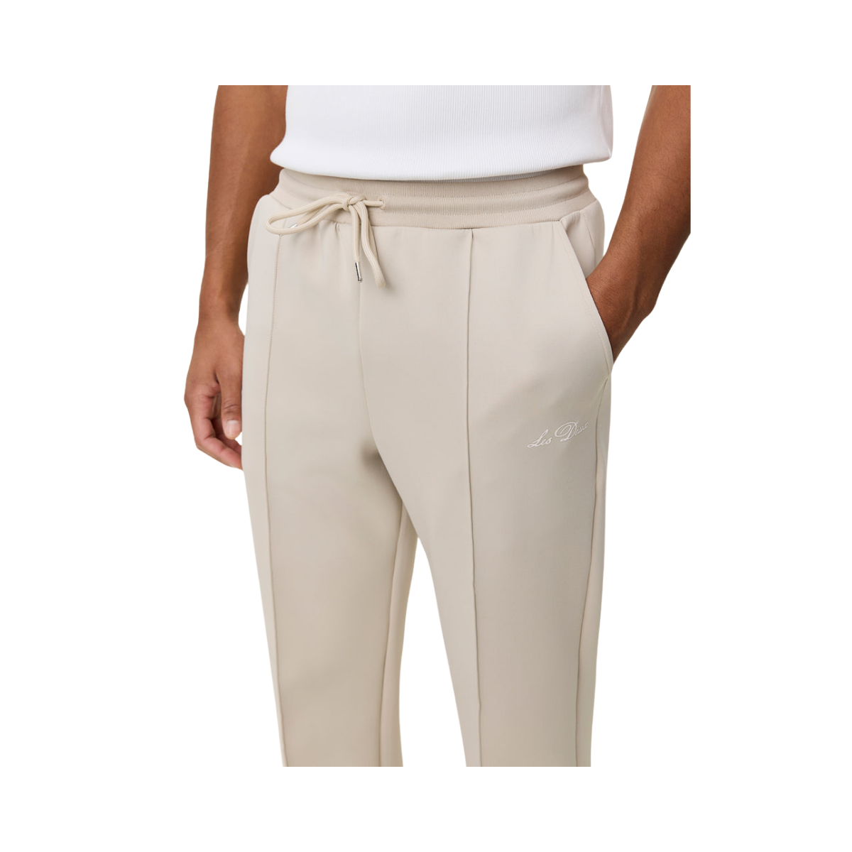 Ballier Crew Casual Track Pants - 815 Light Sand