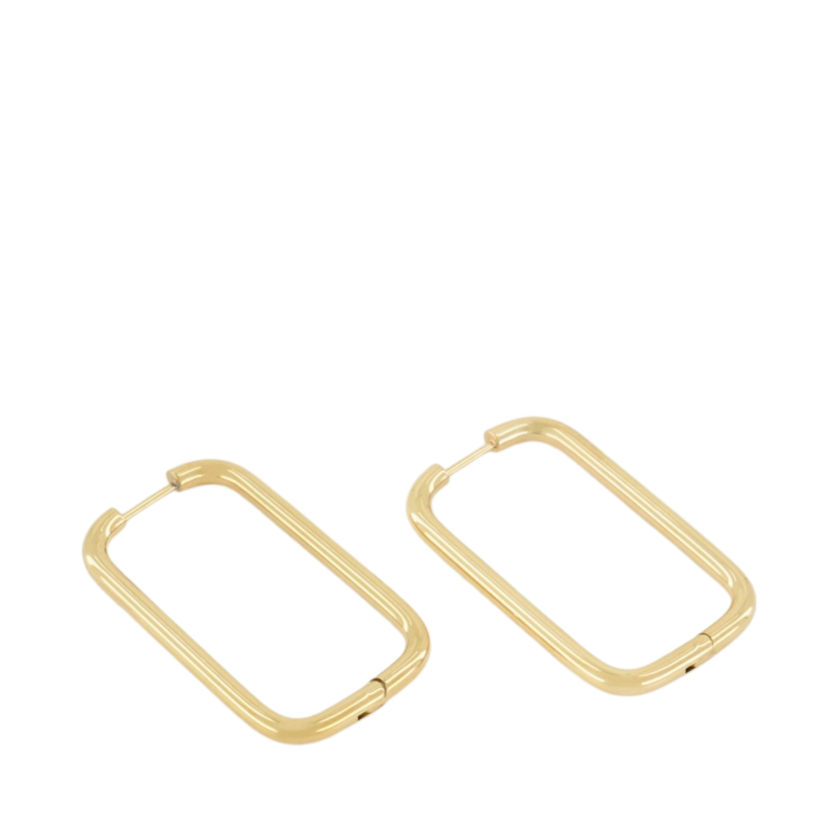 Rechthoekige Oorhangers Groot - 1200 Gold