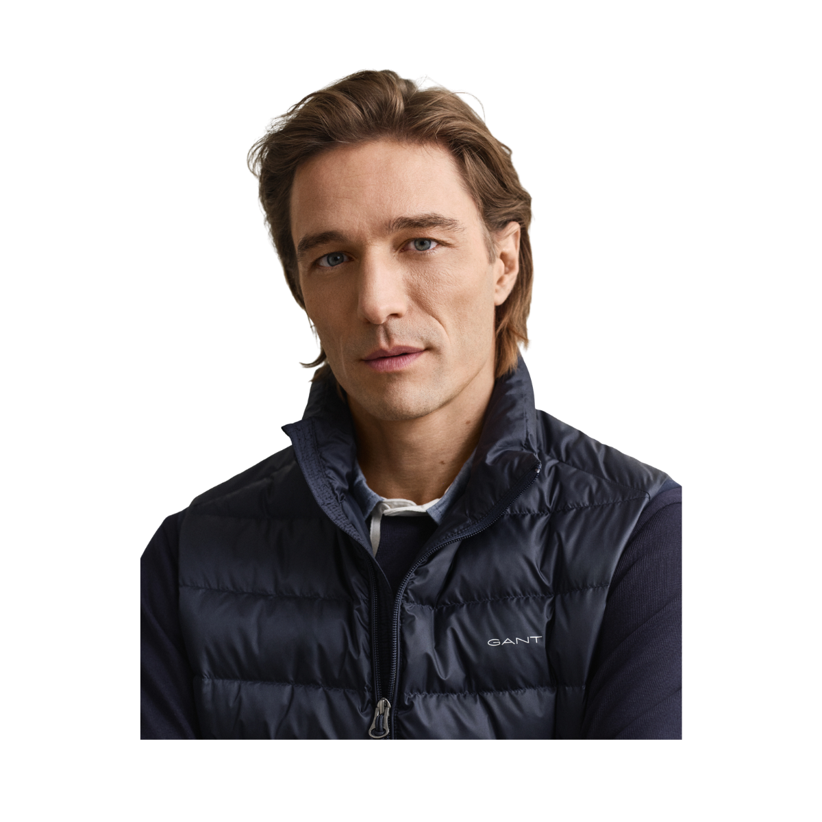 Light Down Vest - Evening Blue