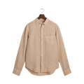 Gmnt Dyed Linen Shirt - Dry Sand