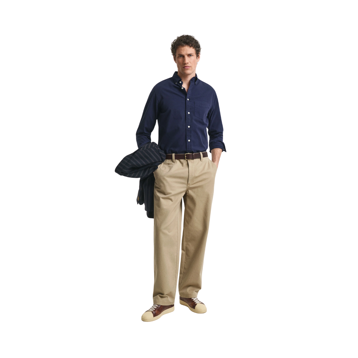 Gmnt Dyed Twill Shirt - Evening Blue