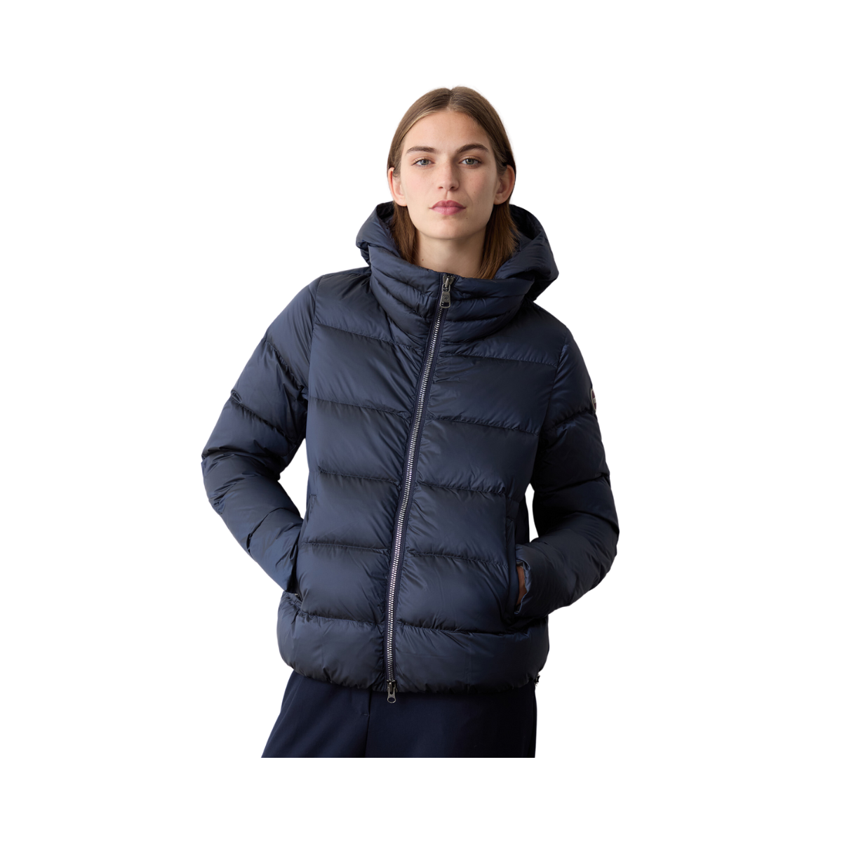 LADIES DOWN JACKET - Navy