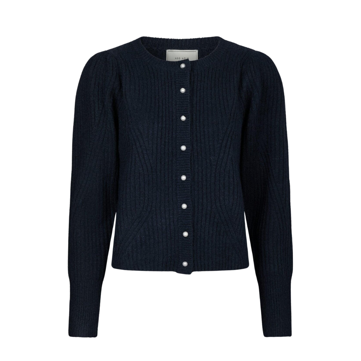 Puli Knit Cardigan - Navy