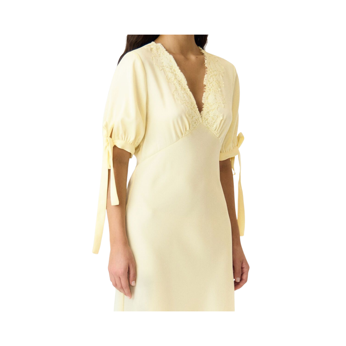 YASPella 2/4 Long Dress - Anise Flower