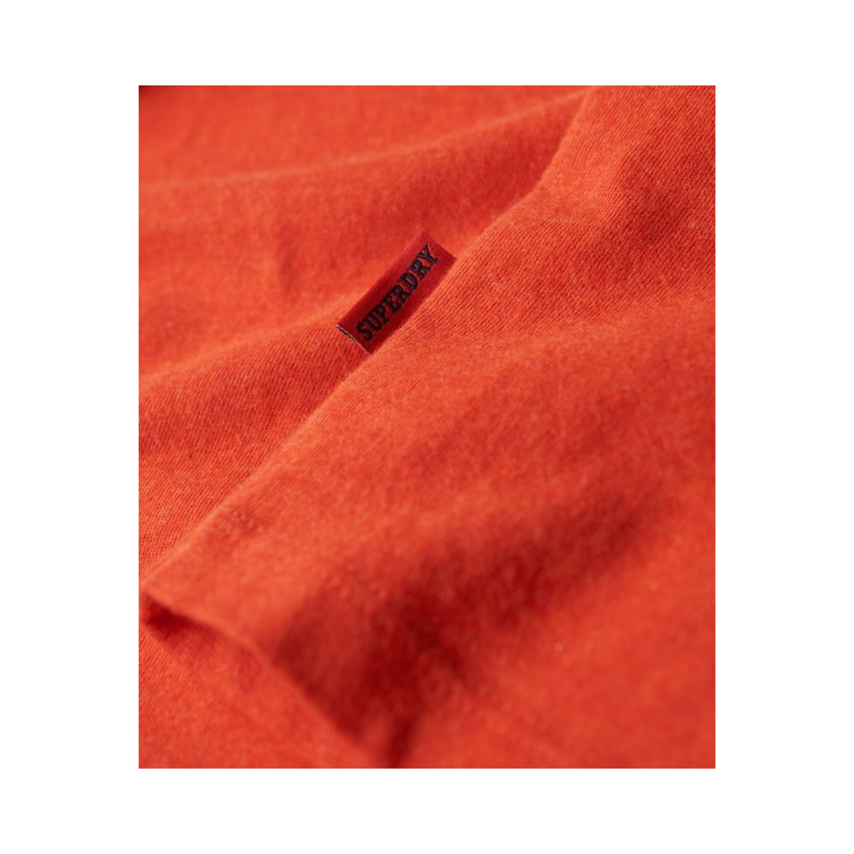 Essential Logo EMB Tee - Bright Orange Marl