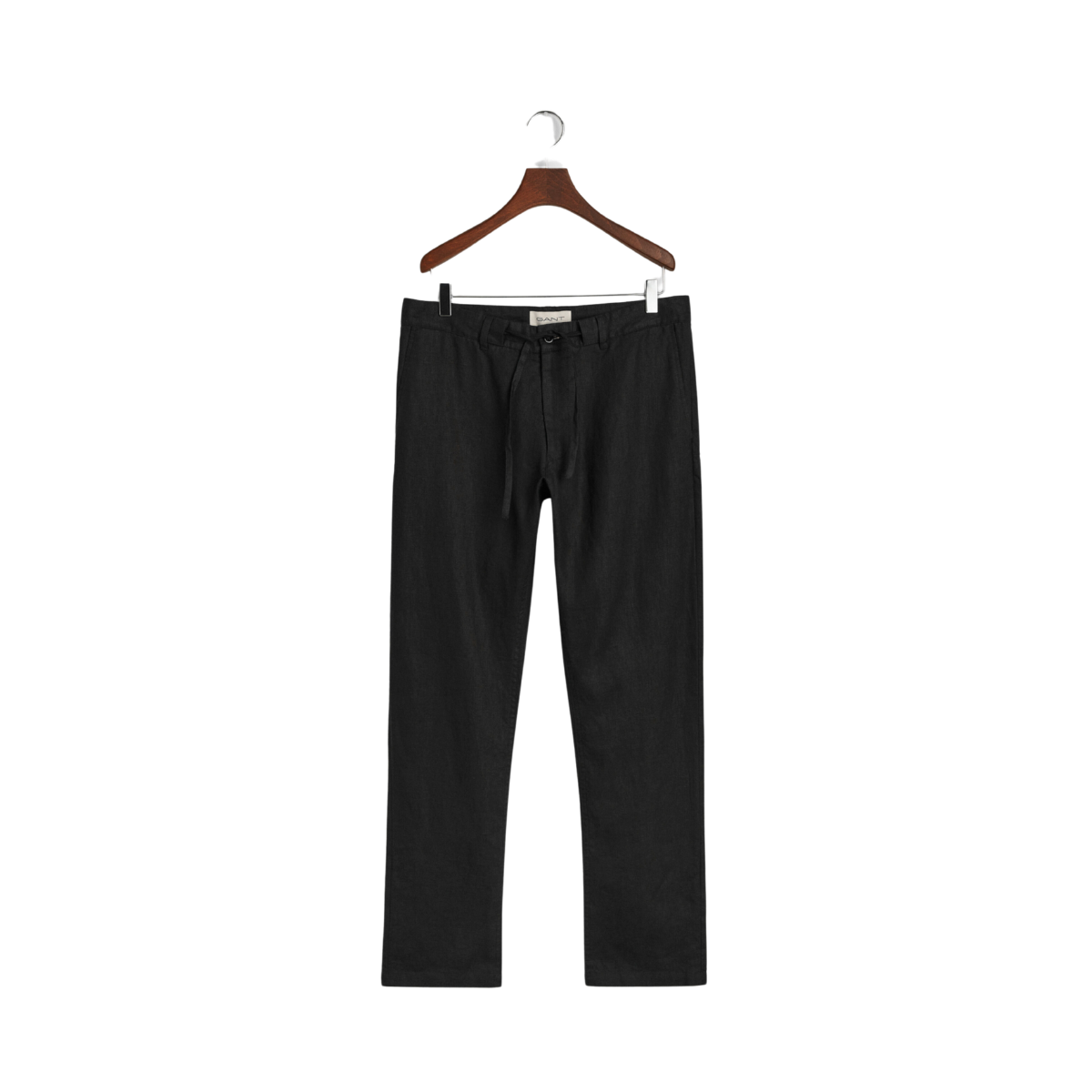 Relaxed Linen DS Pants - Black
