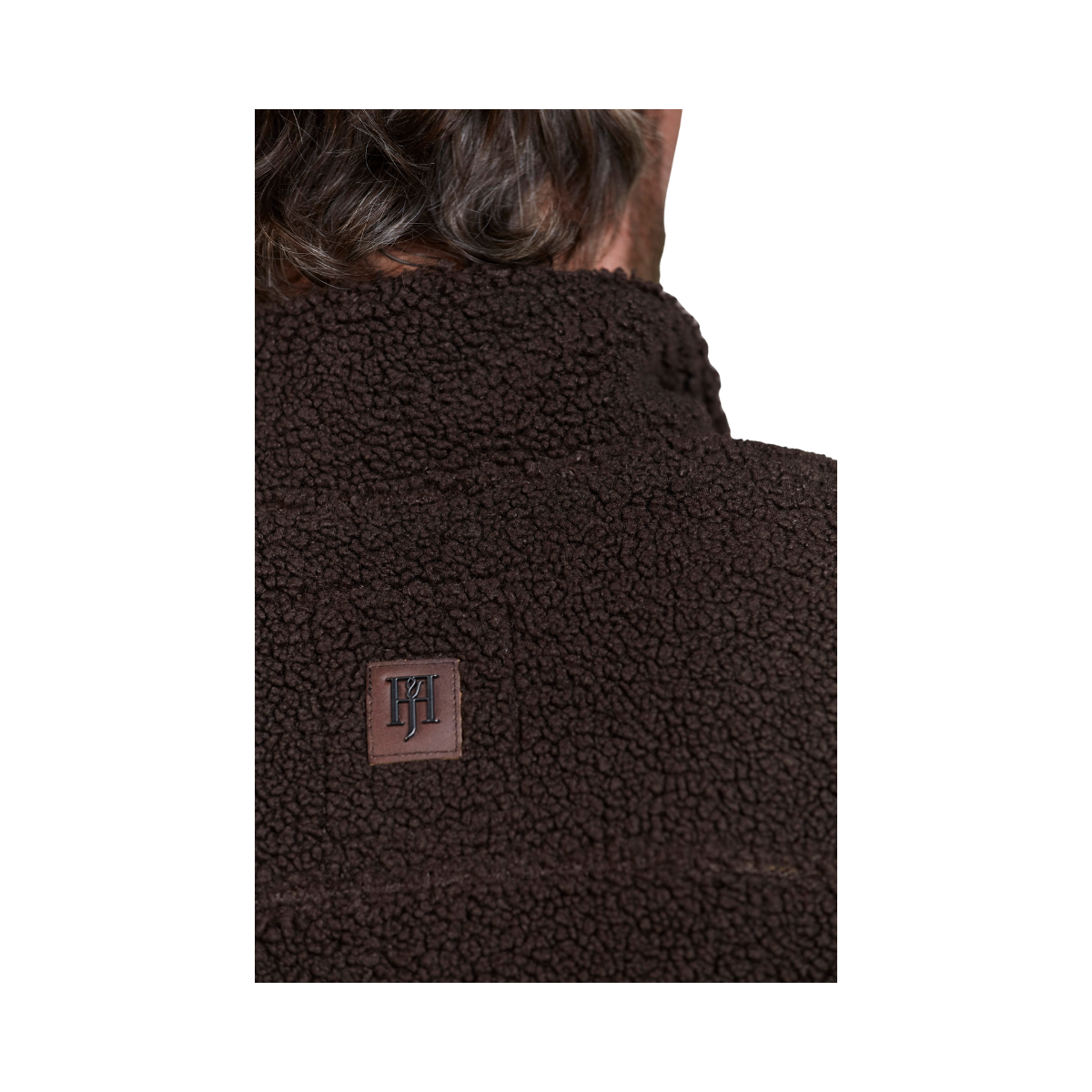 Pile Fleece Jacket - Dark Brown
