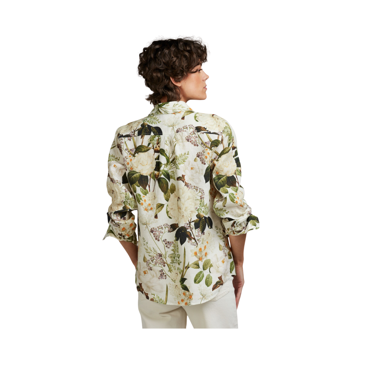 Siri Shirt - Green pattern