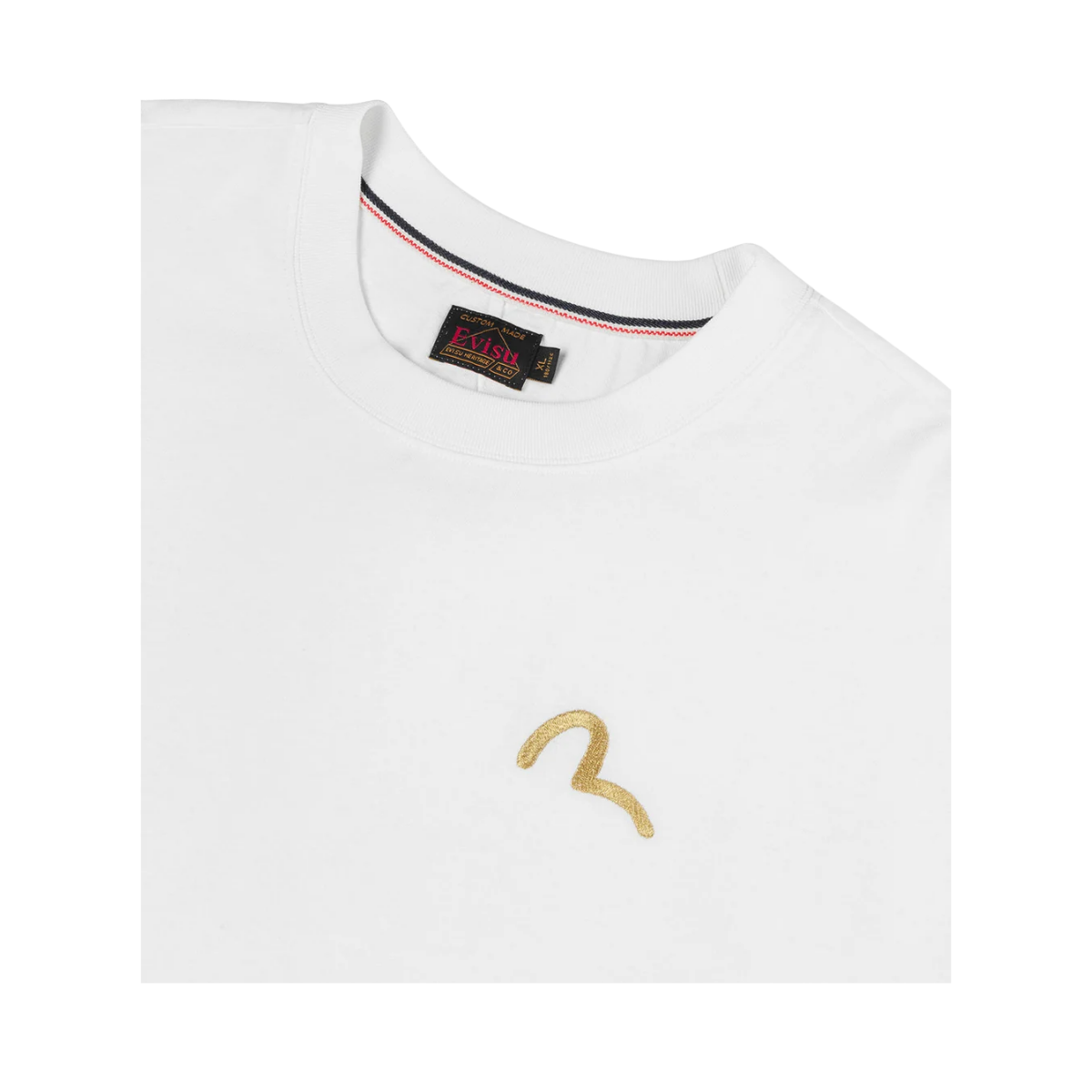Seagull Embroidered Tee - Off White