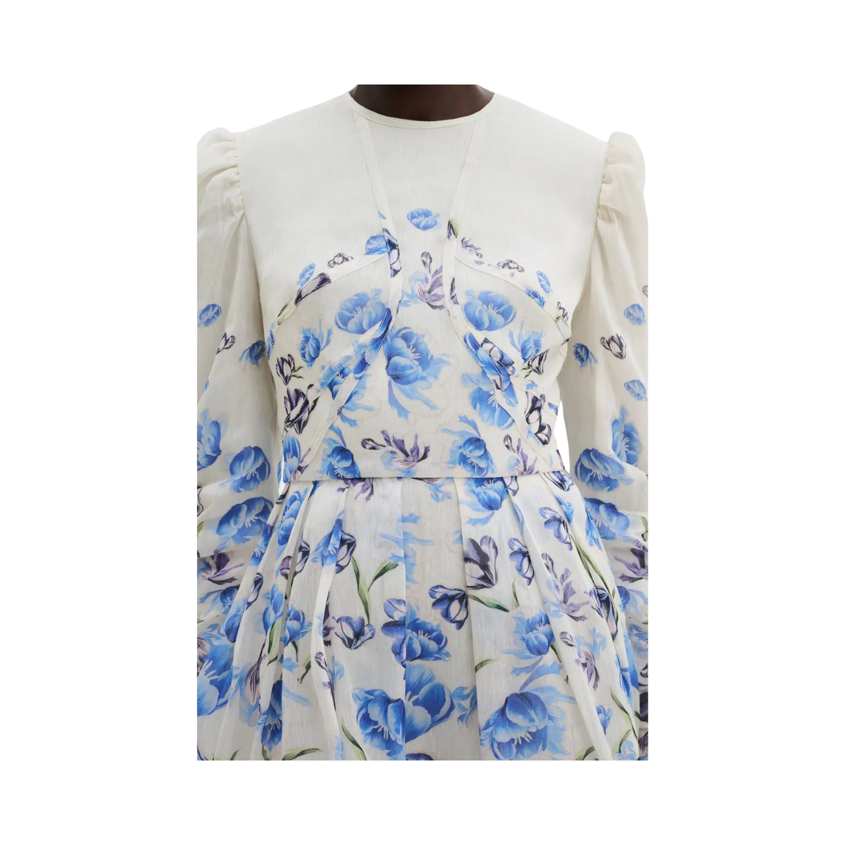 Leoni Mini Dress - Tulip Blue