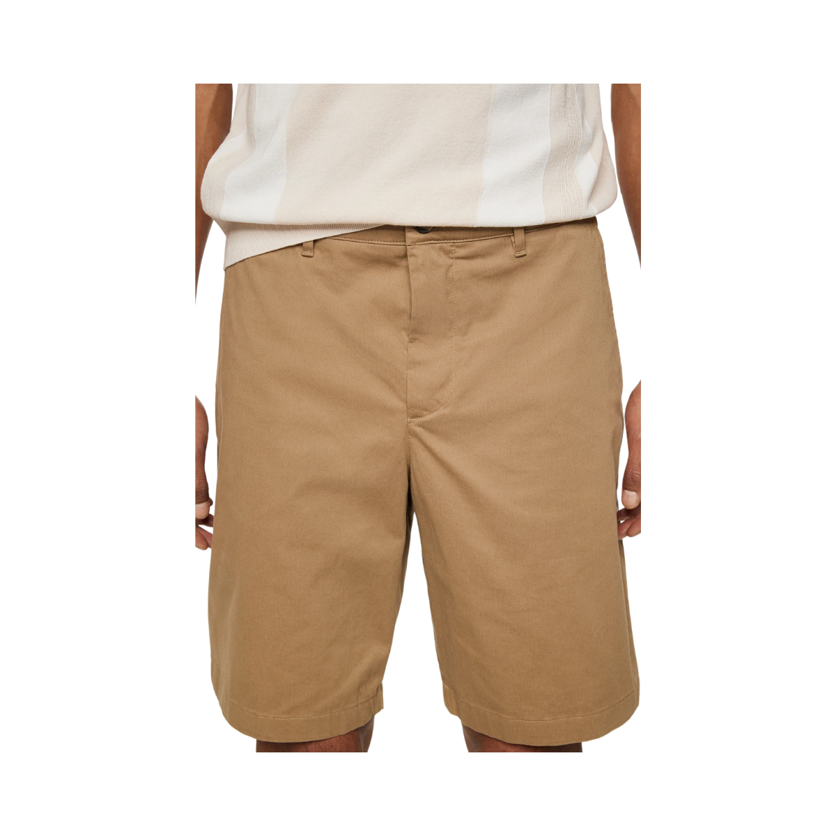 Shane Cloud Satin Shorts - Sepia Tint