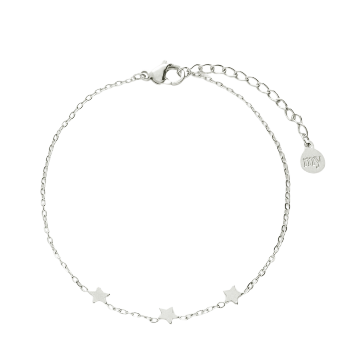 Bracelet Three Stars - Silver