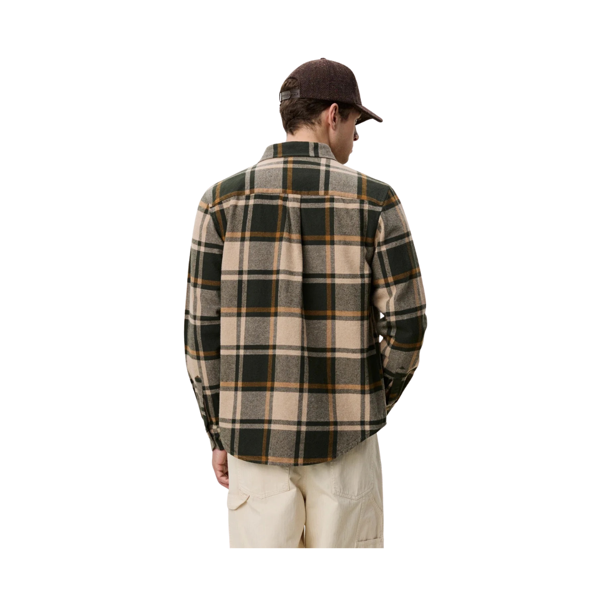 Check Flannel Shirt - Rosin Green