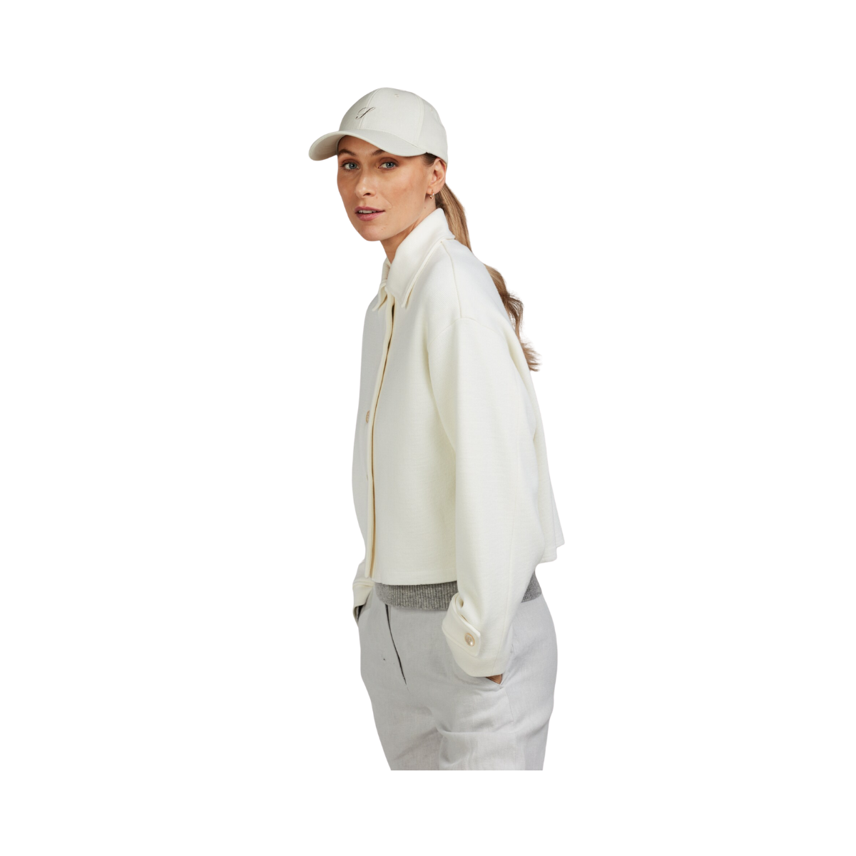 Linen Cap - Beige