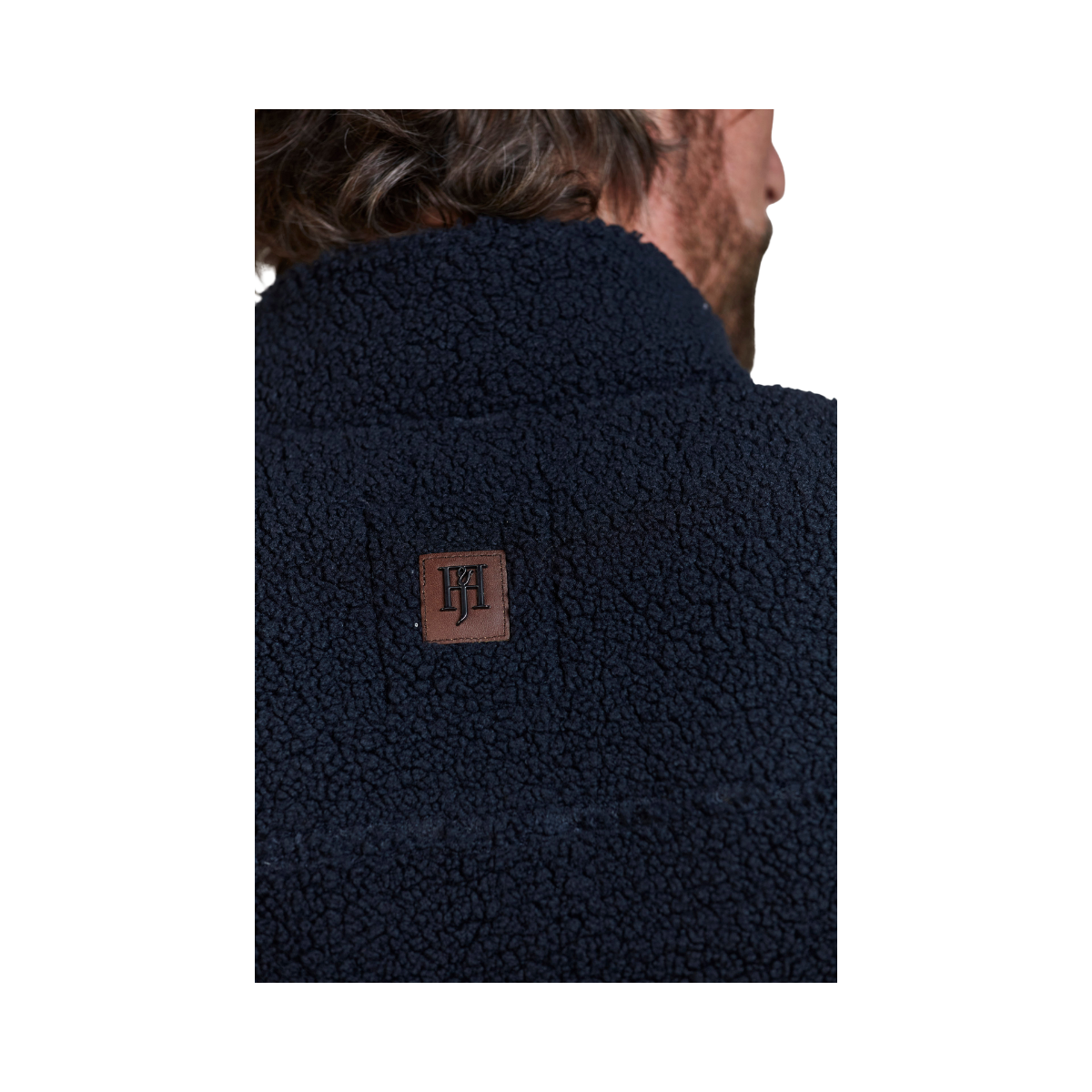 Pile Fleece Jacket - Navy