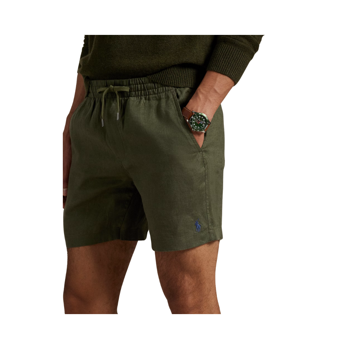 Prepsters Flat Front - New Olive