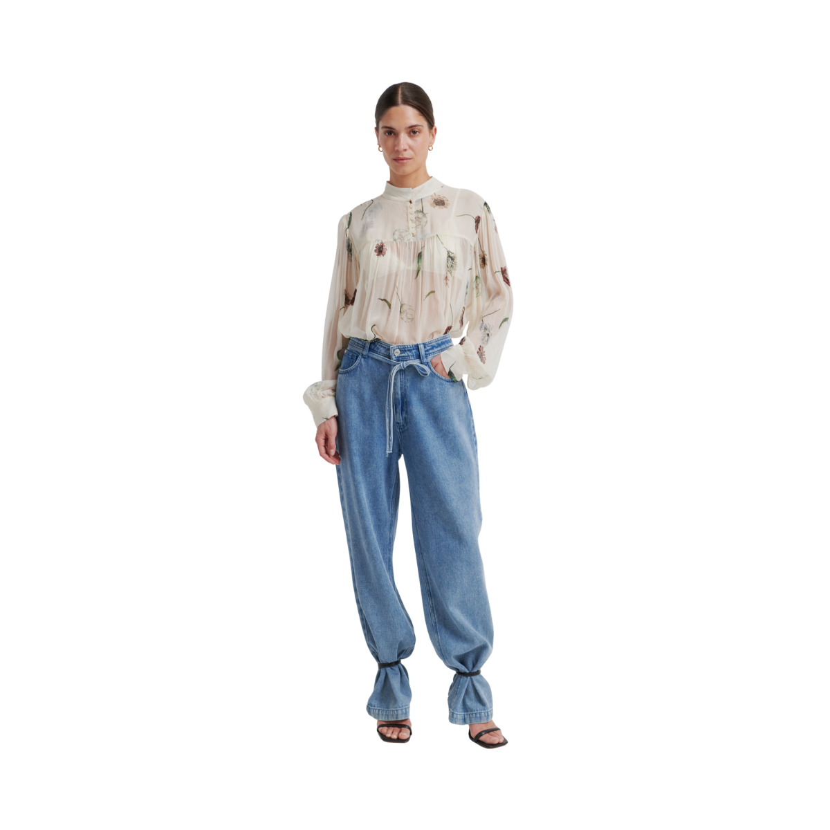 Florala Blouse - Summer sand